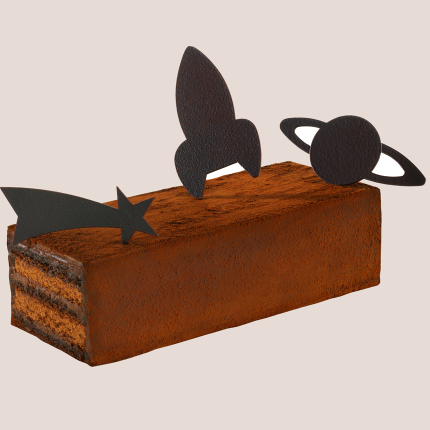 Buche chocolat Sidéral